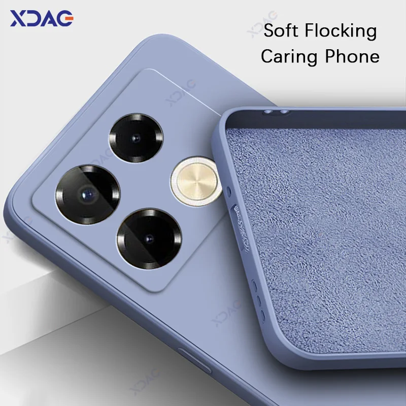 Luxury Dual Liner Protective Phone Case - Full Shockproof Liquid Silicone Cover
