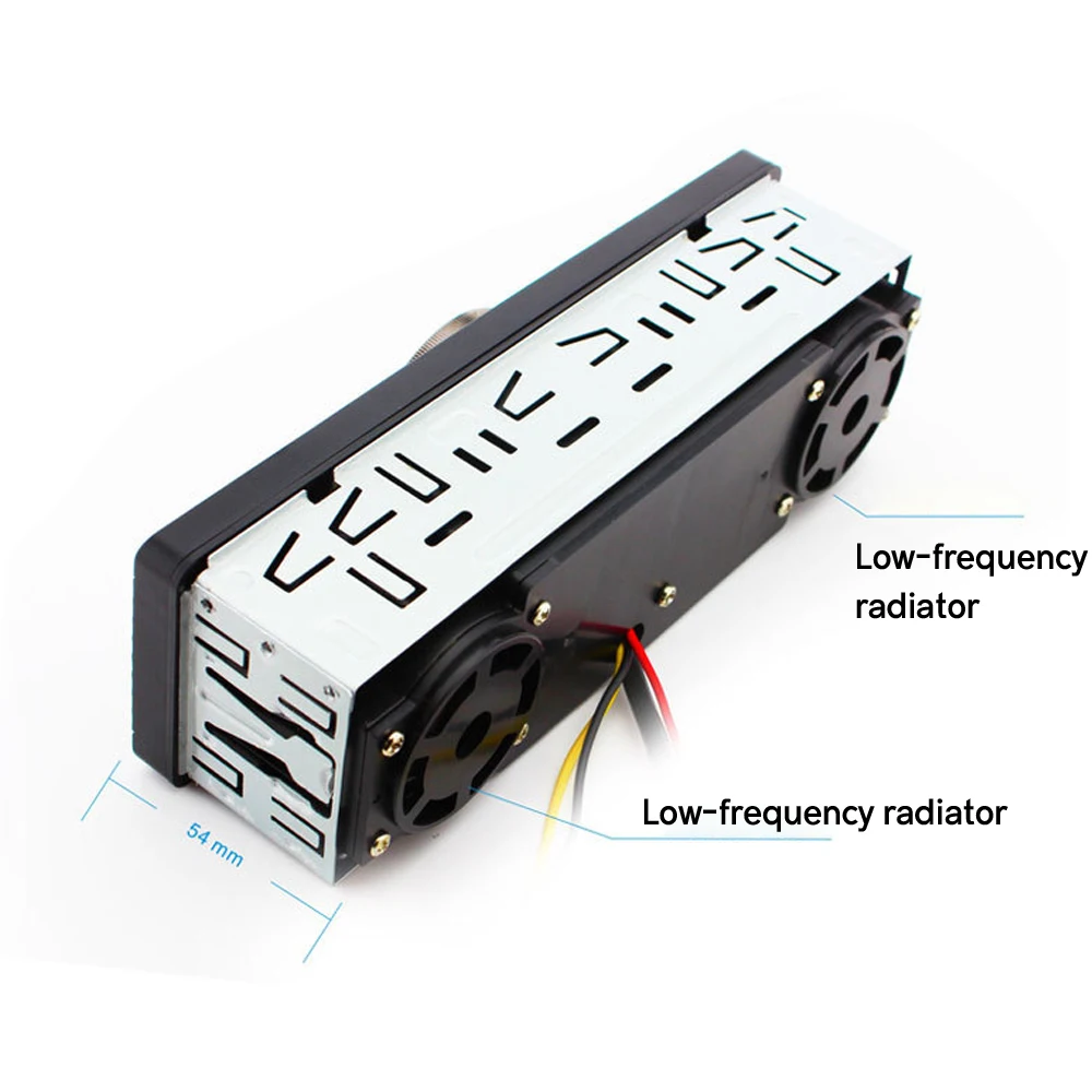 Car MP3 Player 12.0V Secure Digital Memory Card Audio Electric Car Radio Loudspeaker BT Host Speaker Radio Stereo