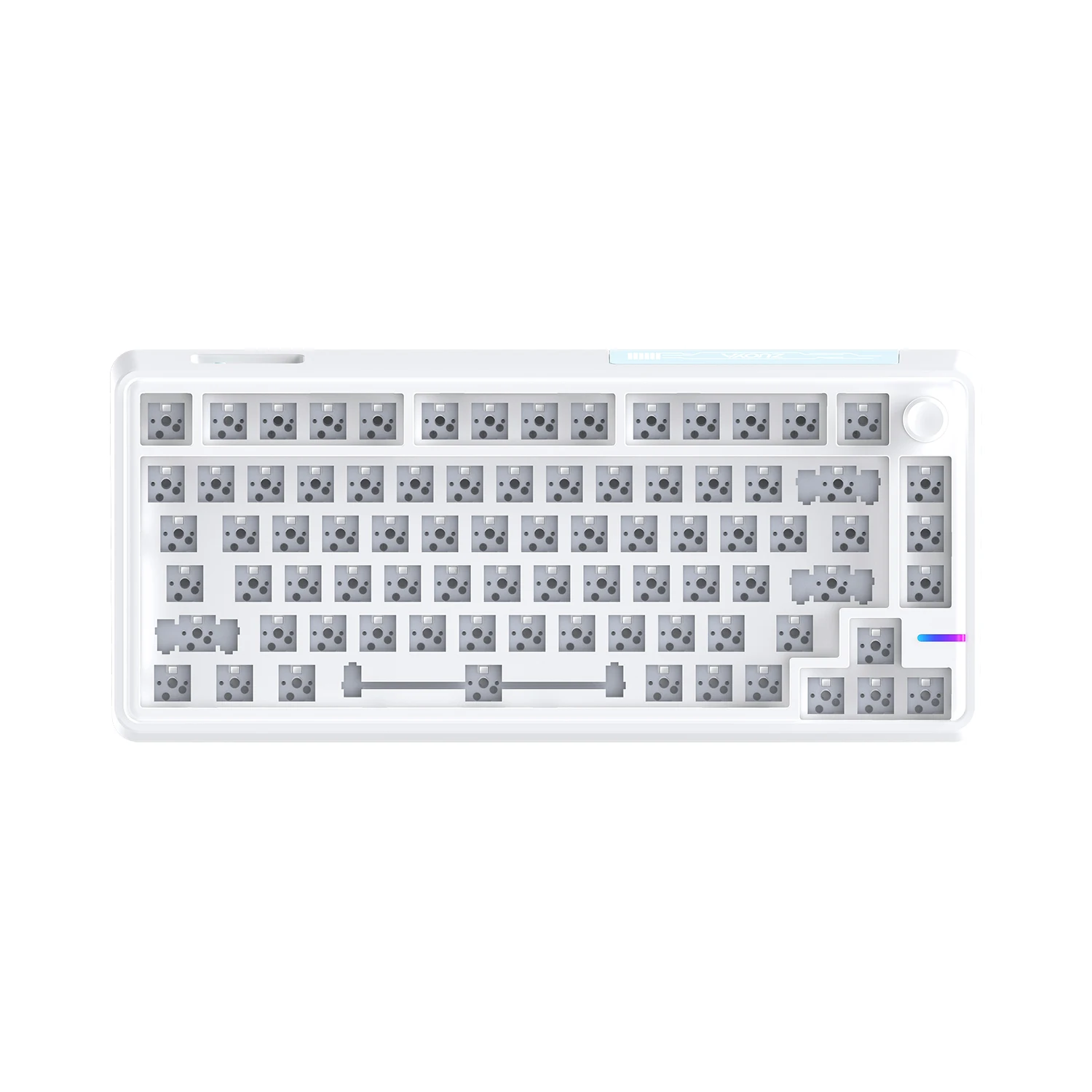 ZUOYA LS02 Mechanical Keyboard Kit Hot-swappable Bluetooth 2.4G