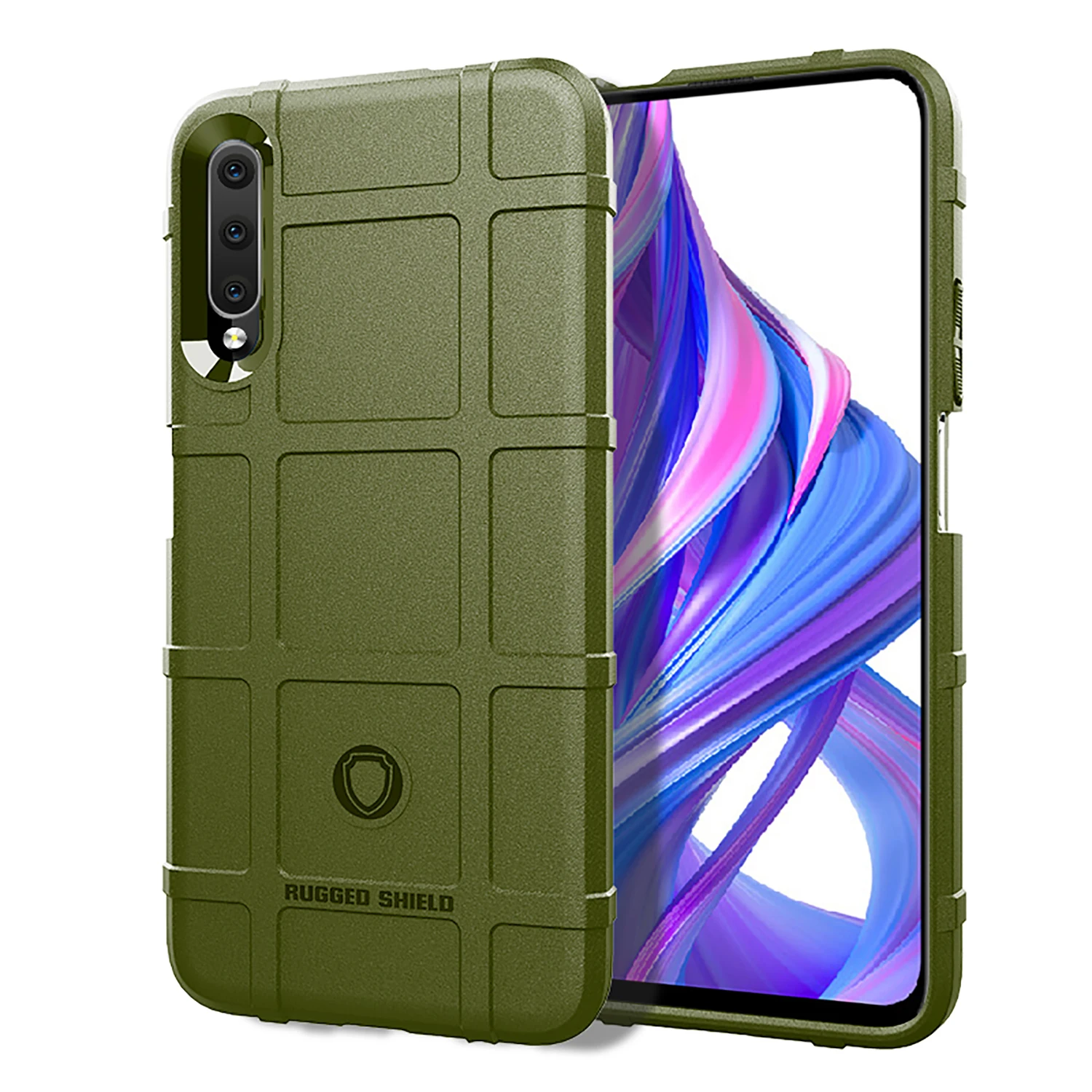 Armor Shield Anti-Knock Matte Silicone Back Cover