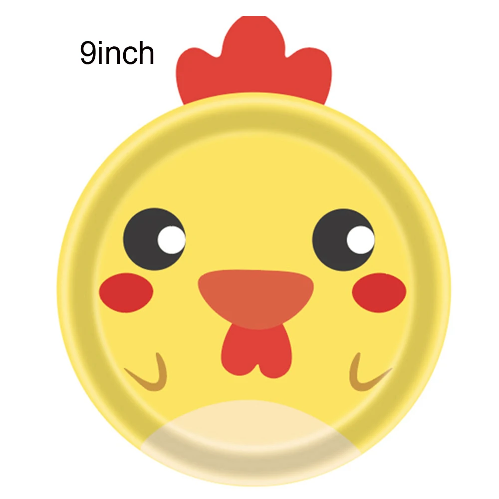 9in Chick Plates