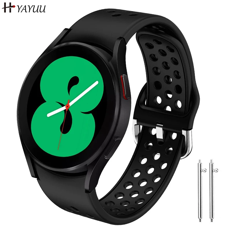 Yayuu Cinturino Sportivo In Silicone Per Samsung Galaxy Watch 5 40Mm 44Mm/Galaxy Watch 5 Pro/Galaxy Watch 4 40Mm 44Mm/Galaxy Watch 4 Classic 42Mm 46Mm
