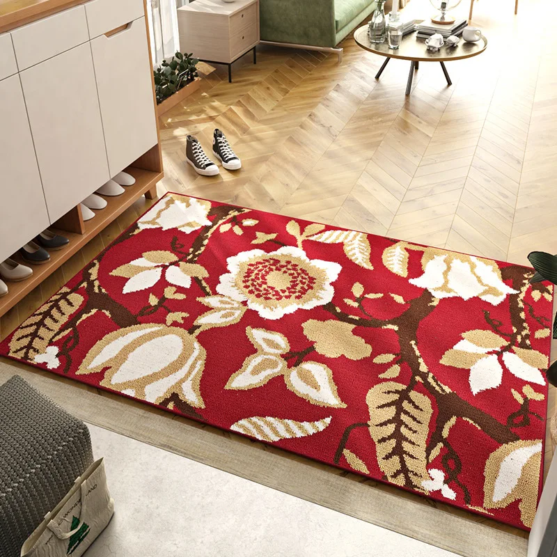 

Household Enter Non-slip Mat European-style Polypropylene Wear-Resistant Dust Removal Pad Entrance Door Mat Hall Carpet