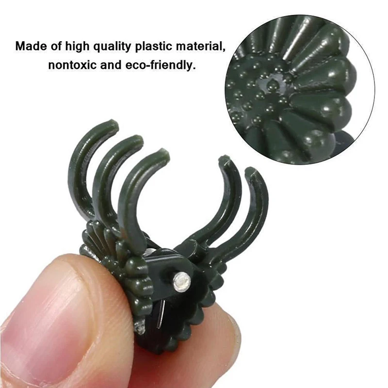Plant Clips Plastic Plant Clips Orchid Stem Clip Plant Support Plant Clips Vine Stem Flower Grow Upright Branch Clamp Garden Tool