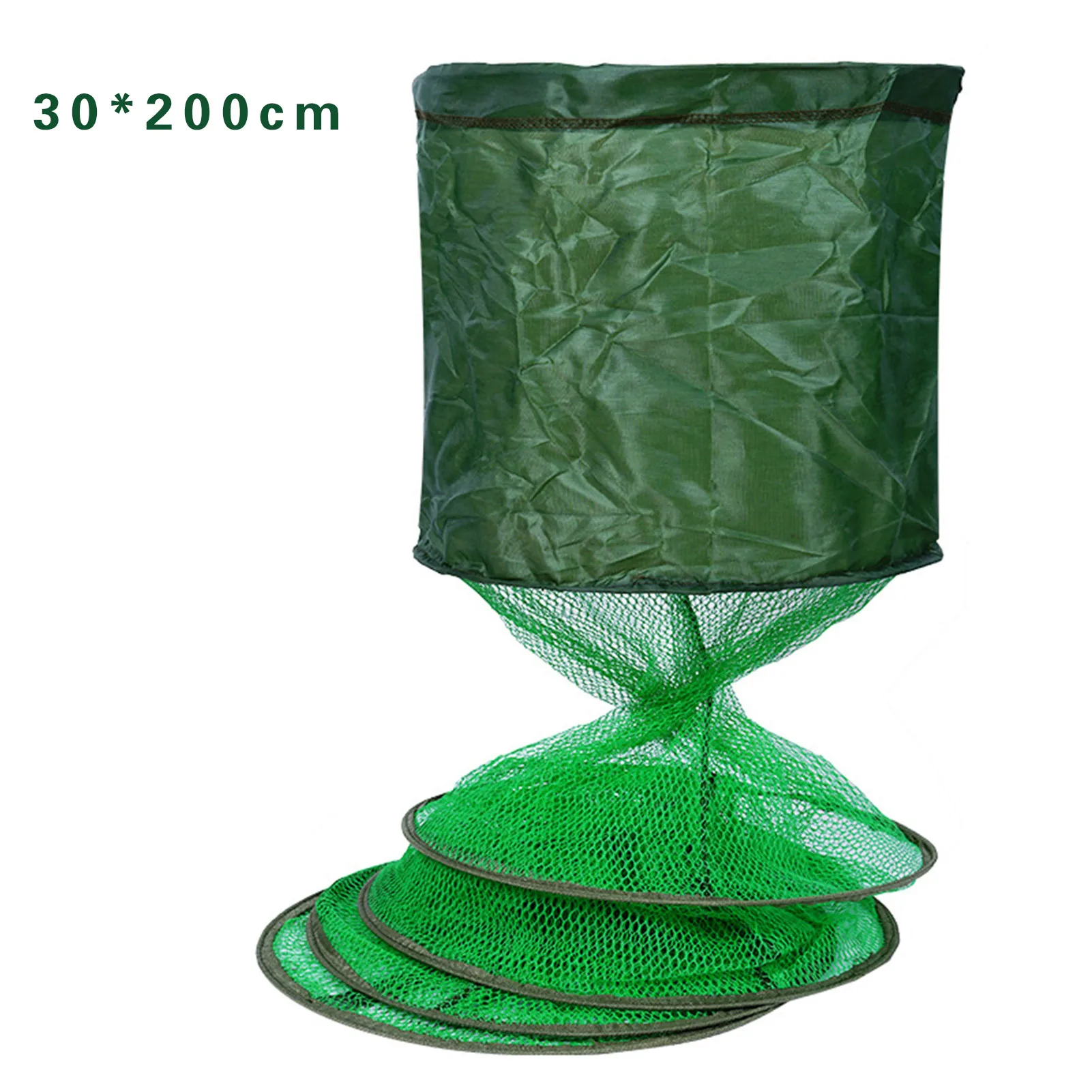 

Outdoor Folding Fish Cage Basket Fishing Guards Crab Catching Trap Fish Crab Crawfish Basket HA