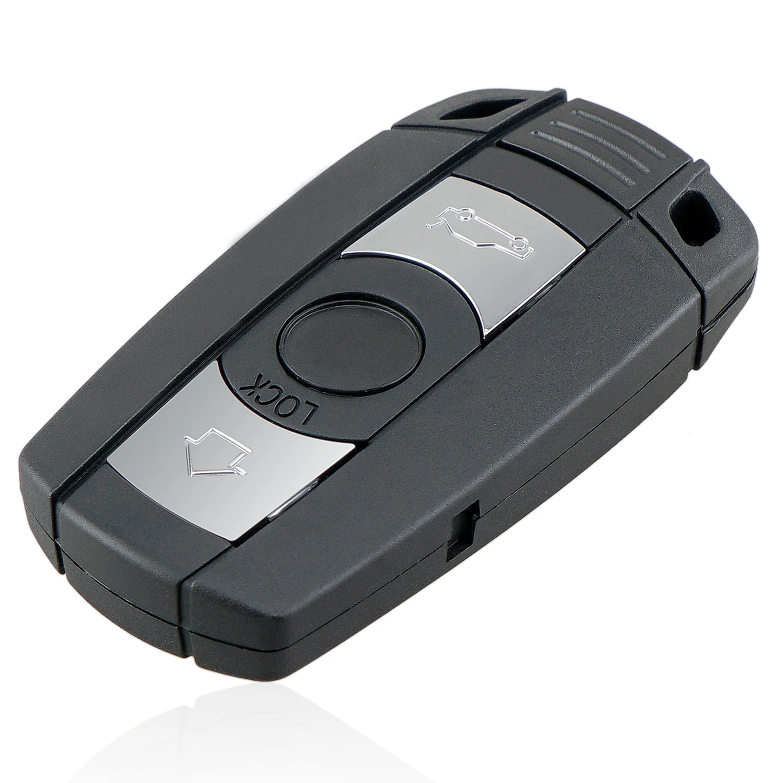Remote Smart PU Leather Key Case Cover Shell Holder Key Fob Chain Ring for BMW 1 3 5 6 7 Series E66 E90 E91 E92 E93 F01 F02 F04 for Key Case Key Case Cover Remote Control Case Cover