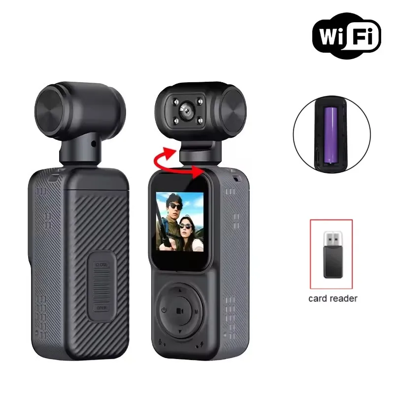 Mini sport action camera 4k hd draagbare digitale videorecorder_voghion.com