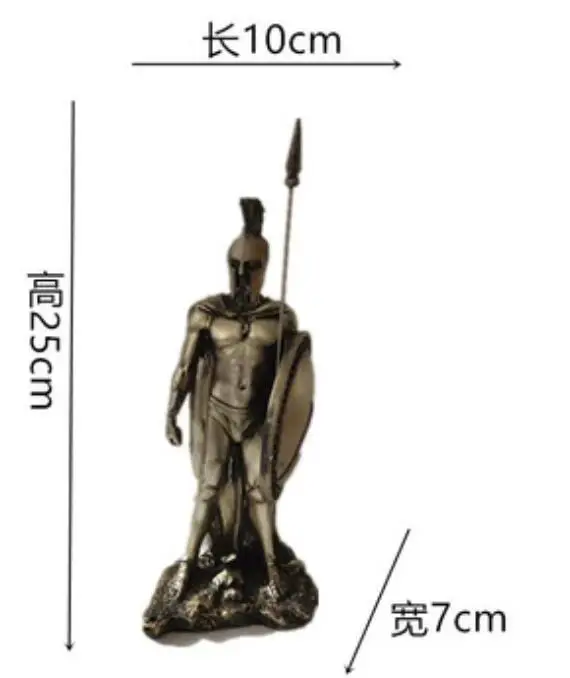

CREATIVE HOME FURNISHING SOFT FURNISHINGS RETRO ROMAN SOLDIERS ARMOR WARRIOR MODEL NEW BEDROOM LIVING ROOM TV CABINET ORNAMENTS