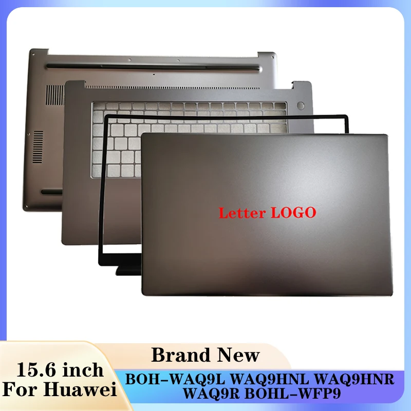 

For Huawei Matebook D15 BOH-WAQ9L WAQ9HNL WAQ9HNR WAQ9R BOHL-WFP9 Laptop LCD Back Cover/Front Bezel/Palmrest/Bottom Case Gray