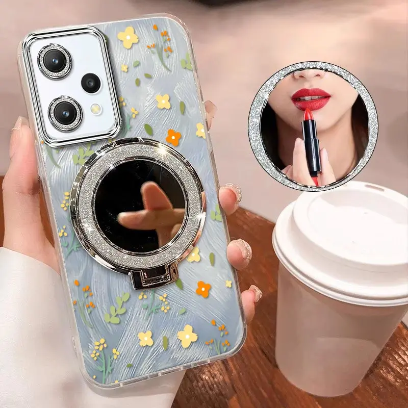 Lovely Flower Bracelet Holder Phone Case Cover