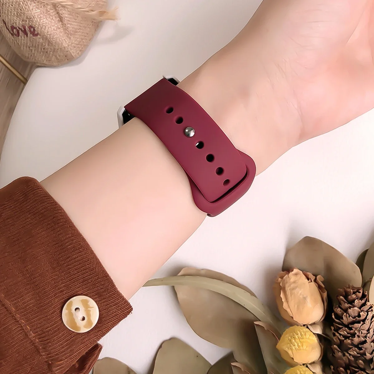 Silicone Soft Strap for Galaxy Watch - Classic Watchband Replacement for Women and Men, No Gap Design