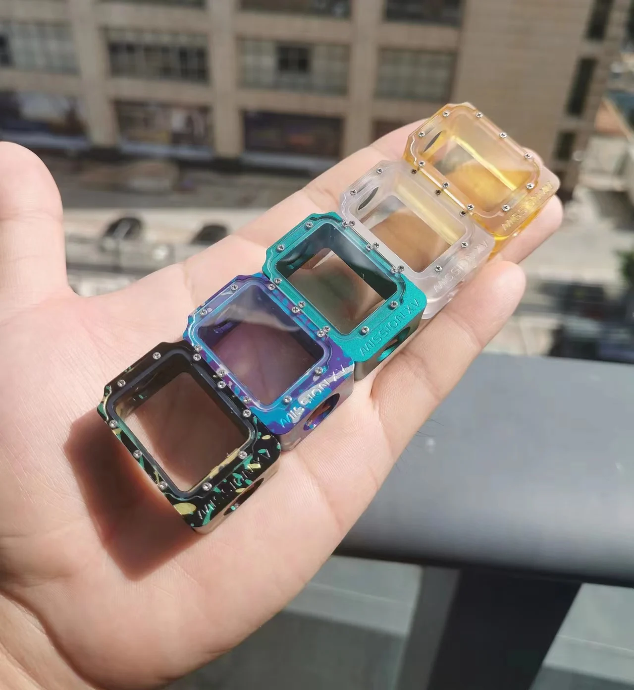 

YFTK Mission XV Boro Tank for BORO BB Billet BOX BMM-Borat Aluminium Alloy Options Suit Bridg`D 2 MTL DL RBA Atom Rba HMMR RBA