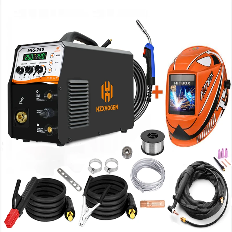 Hzxvogen Mig Welding Machine Semiautomatic Argon Welding 4 In 1tig Mig Mini Welding Inverter
