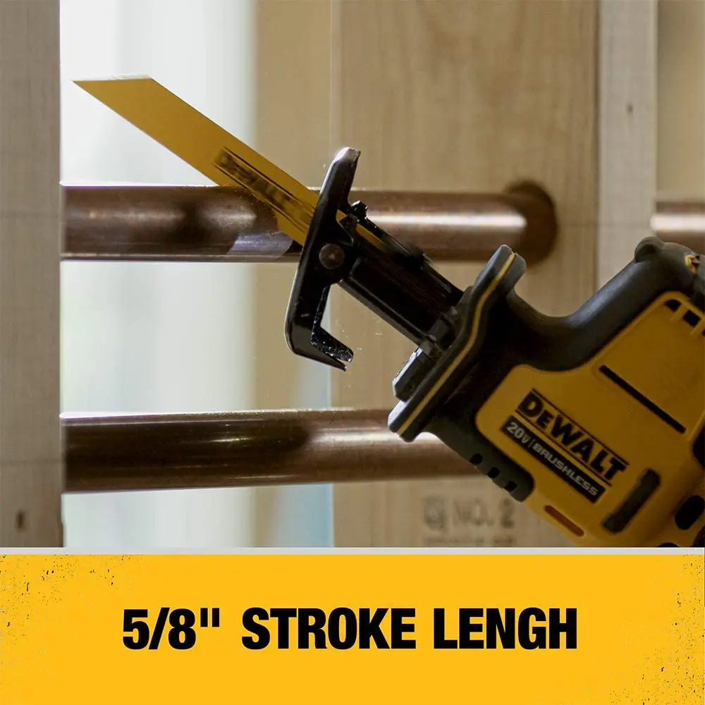 DEWALT DCS369 бесщеточная Беспроводная Одноручная сабельная пила 20 в компактные литиевые электроинструменты 2800SPM 5