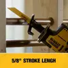 DEWALT DCS369 бесщеточная Беспроводная Одноручная сабельная пила 20 в компактные литиевые электроинструменты 2800SPM 5