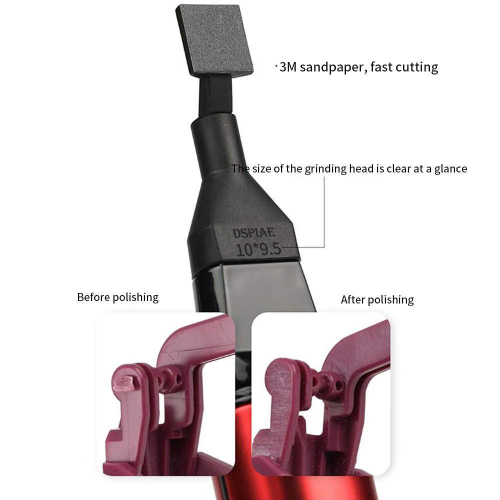 Electric Sander Grinding Pen For Model Mini Reciprocating Polishing Sanding Machine with Three Speed Adjustments USB Charging model tools model polishing tool