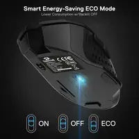 Souris Gamer Redragon M656 – Sans Fil 2.4GHz, 4000 DPI, 7 Boutons, LED Rouge 3