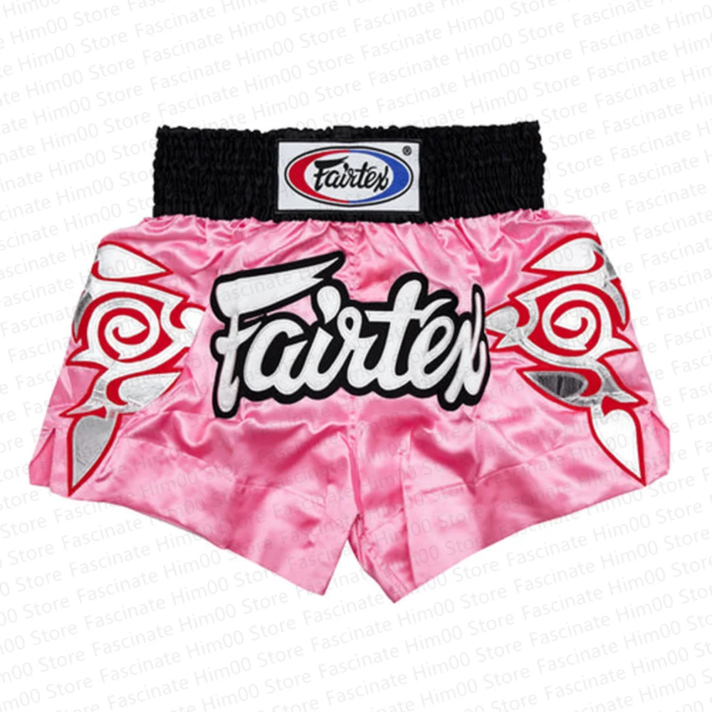 Pantalones cortos de entrenamiento de boxeo para niños y hombres, ropa de artes marciales, lucha libre, Fitness, MMA, Taekwondo, nuevo