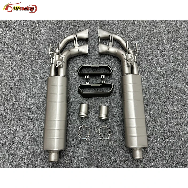 AK Style 304 Stainless Steel Exhaust With AK words For Mercedes Benz G-Class W464 G63 G500 AMG -