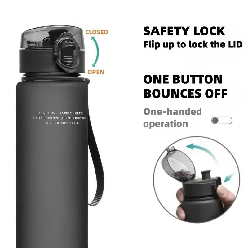 Premium BPA-Free Leak-Proof Sports Water Bottle - 560ML