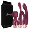 Vasana AV Wand Massager Orgasm Stick Bunny Vibrator Set for Women Female Masturbation Vibrators for Women Sex Toy Gift 2022 1
