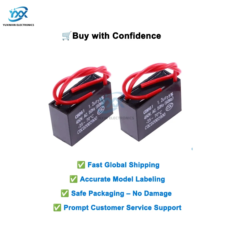 Condensador De Partida Del Generador Cbb61 450vac 24uf | Cuotas Sin Interés - Foto 8