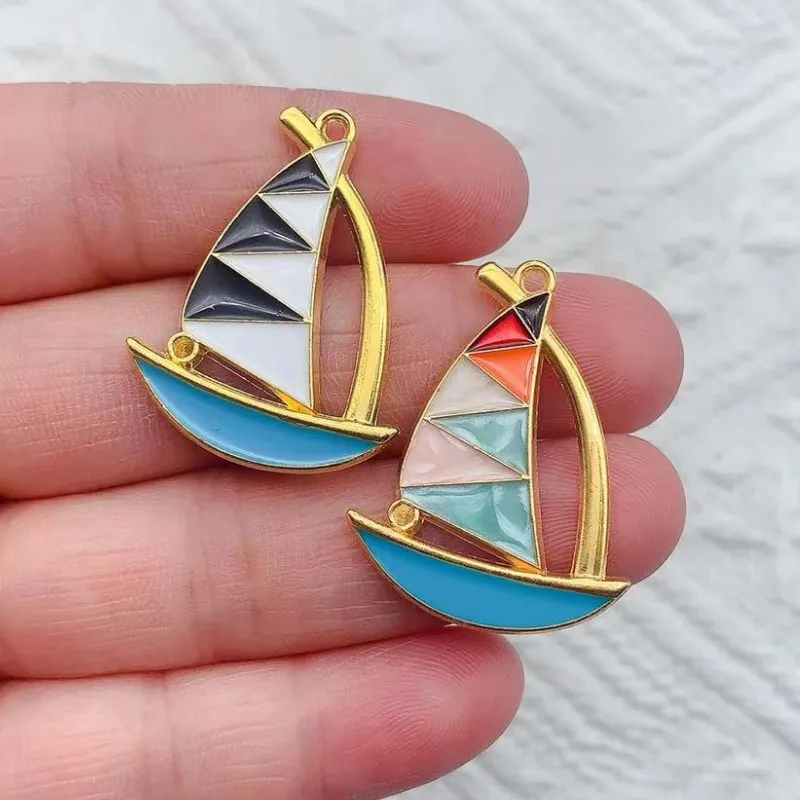 Sailboat Charms For Jewelry Making 2