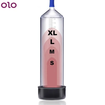 Penis Extender Pump Enlargement with the Pistol Grip Handle Penile Growth Power Stretcher Erection Pumps Sex Toys for Men 3