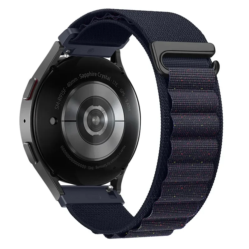 Nylon Alpine Watch Strap - Versatile 20mm/22mm Bracelet Wristband