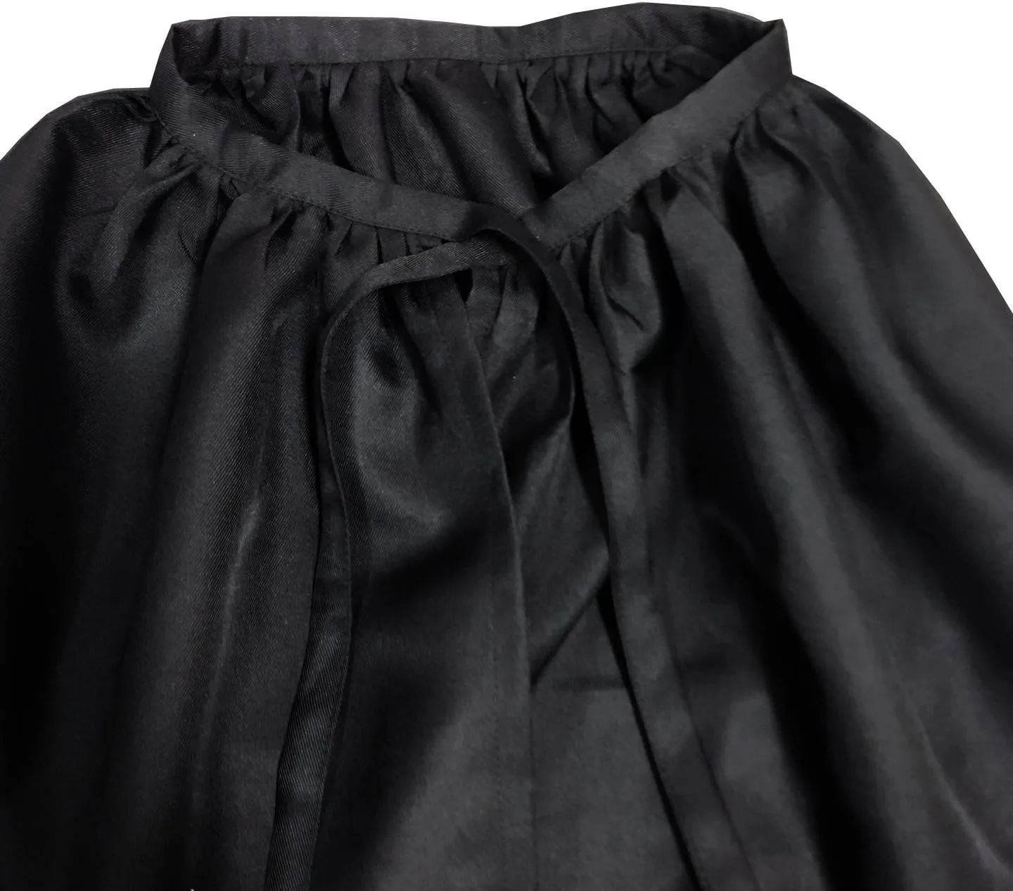 4-teiliges Opernkostüm-Zubehör-Set: Weiße Phantom-Maske, Umhang, Handschuhe, Fliege, Schwarze Opernmaske für Party, Cosplay und Verkleidung – Detail 6