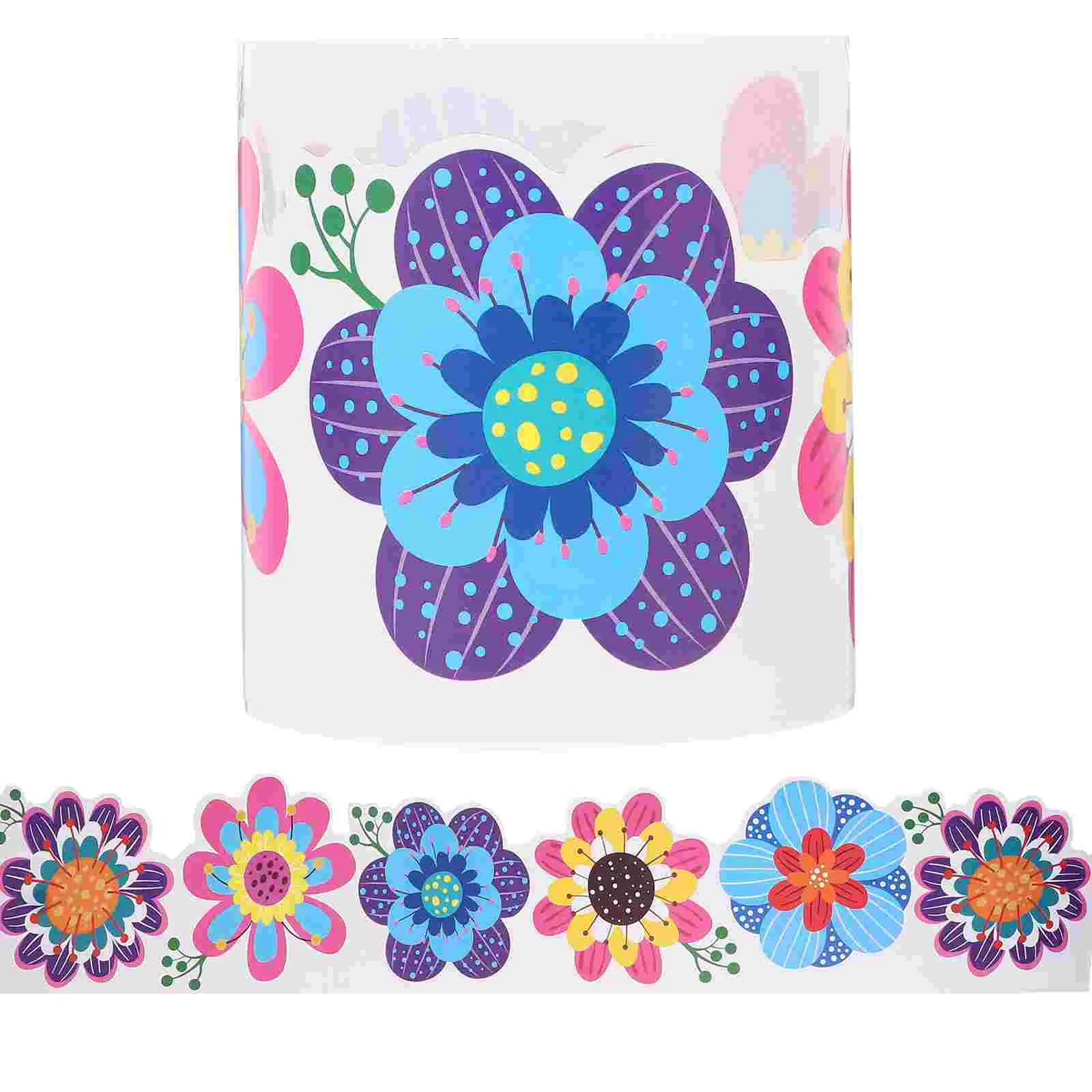 1 Roll of Decorative Bulletin Board Border Paper Bulletin Border Paper Blackboard Border Trim