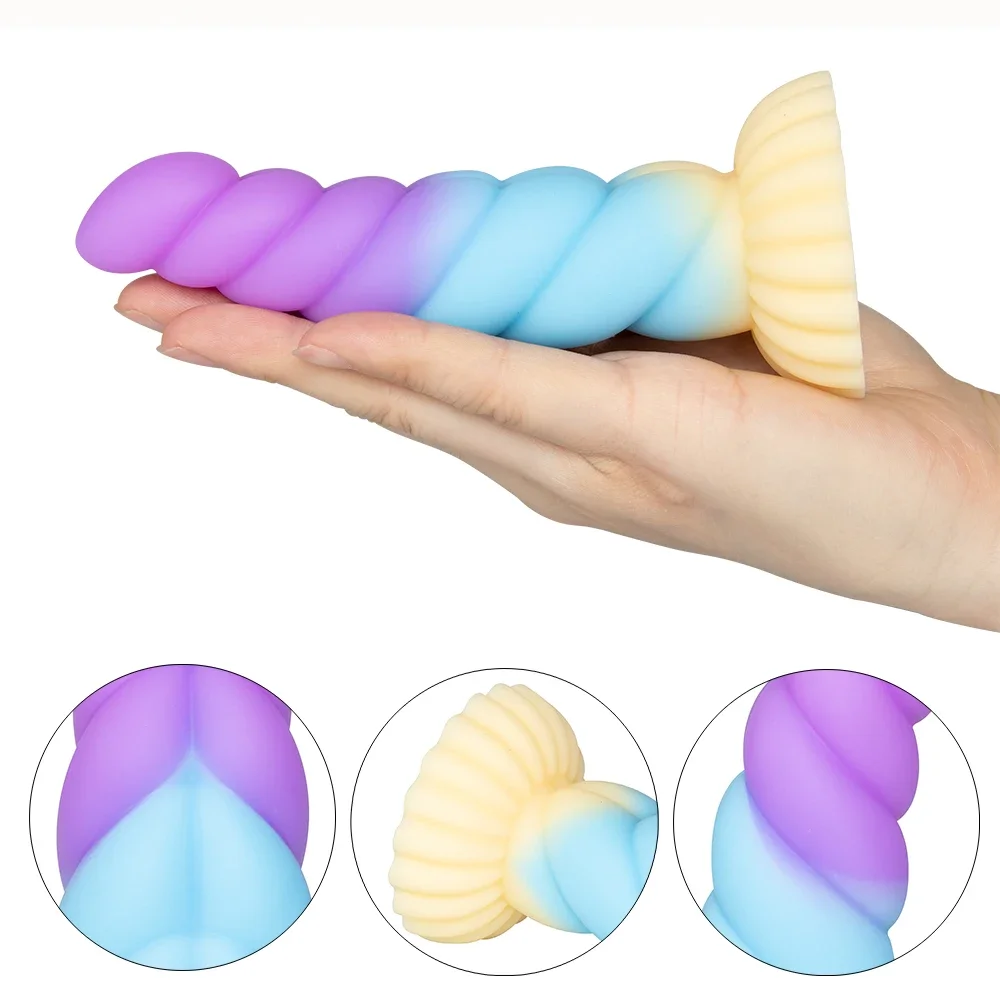 Sex toys Cute Soft Dildo Female Masturbator Sexy Toys Full Girl Skin Feeling Realistic Penis Silicone Suction Cup Dildos Women