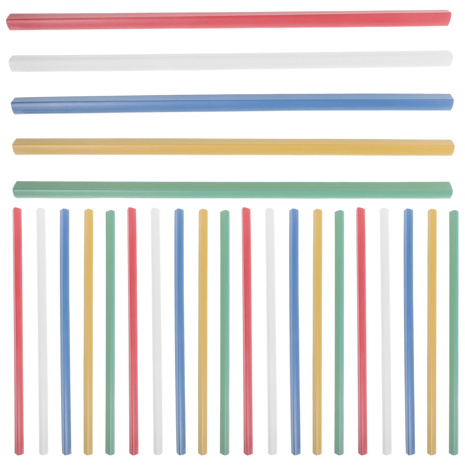 25pcs Binding Bars Report Covers File Folder Binder Sliding Bars For A4 And Letter Size Paper School Business Students Office - 3