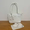 White Shoulder Crossbody Sac Ladies Large Capacity Shopping Messenger Tote Leisure PU JK Handbags Itabag 3