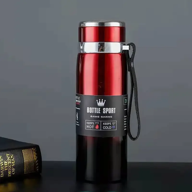 316 Stainless Steel Insulated Mug Outdoor Car Travel Mug Large Capacity Mug Thermos Double Layer Stainless Steel Water Bottle