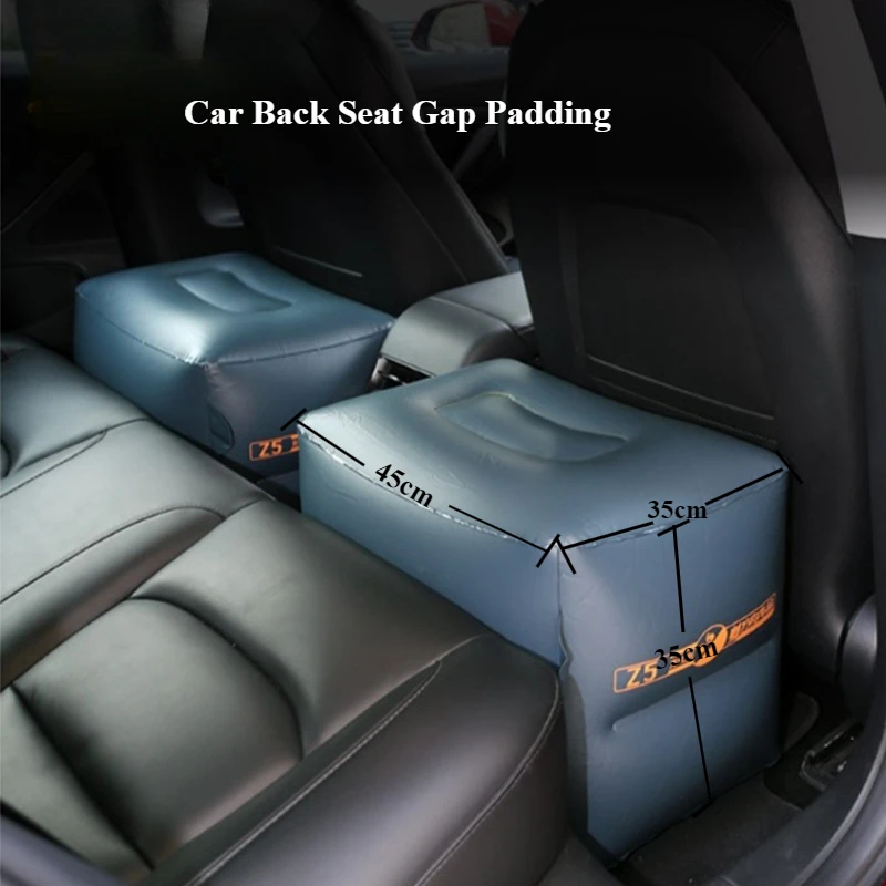 Car Travel Inflatable Mattress Air Bed Back Seat Universal Rear Clearance Pad Gap Padding Long Distance Auto Camping Artifact