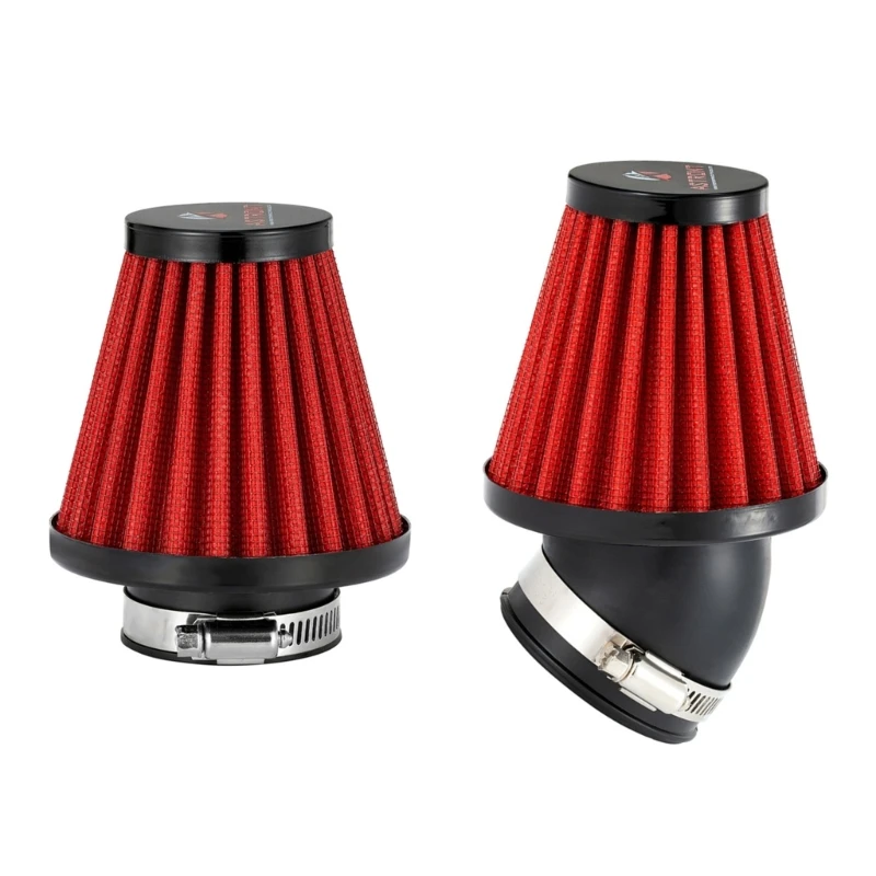 

Мотоциклетный воздухоочиститель Универсальный фильтр 42 мм 48 мм для скутера, велосипеда, мотоцикла, аксессуары, сменный фильтр