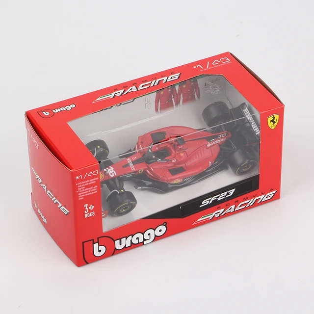 Bburago 1:43 Ferrari SF23 F1 Car Model 2023 Formula Racing