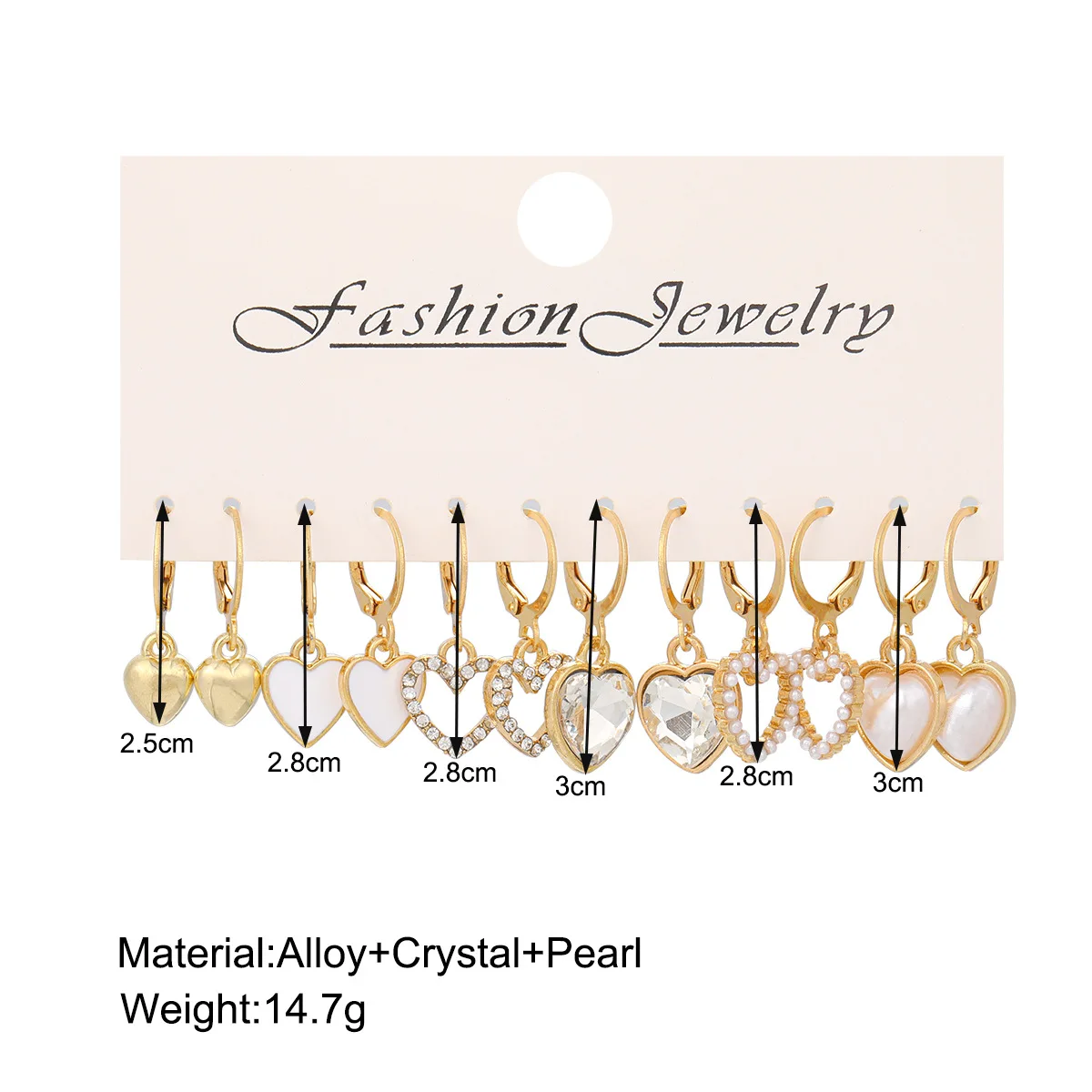 New Fashion Gold Color Heart Twist Hoop Earring Set for Women Love Hollow Dangle Earrings Metal Stud Earring Trendy Jewelry Gift