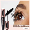 Mascara en Fiber de soie 4D imperméable, Mascara pour Faux Cils