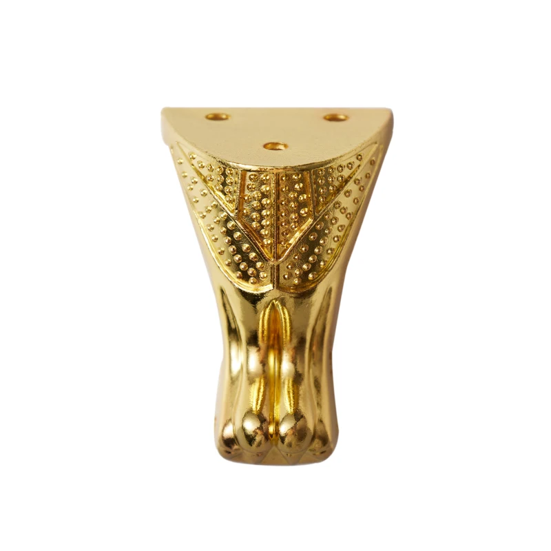 1PC Alloy Bottom Corner Wooden Gift Box Decoration Corner Code Support Foot Retro Longevity Noodle Foot Package Guard