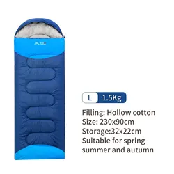Ultralight Waterproof Winter Warm Camping Sleeping Bag (Widen 1.5kg NL)