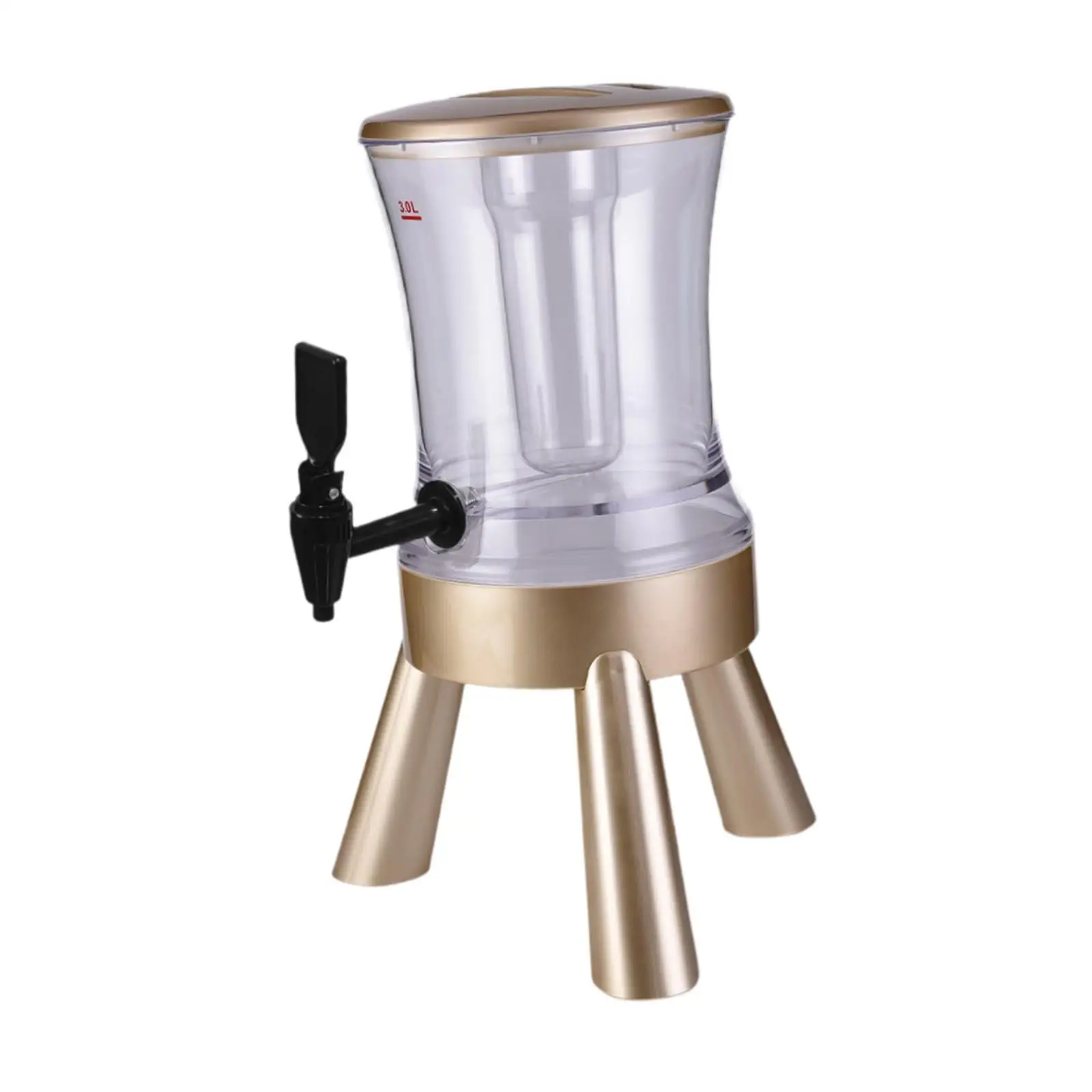 Beer Tower 3L Tabletop Margarita Beer Tower Dispenser for Wall Home Kitchens Bar