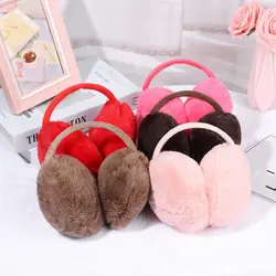 Warm Ear Muffs Winter Fluffy Ear Protection Plush Ear Warmer Cosy Casual Earflaps Men Women
