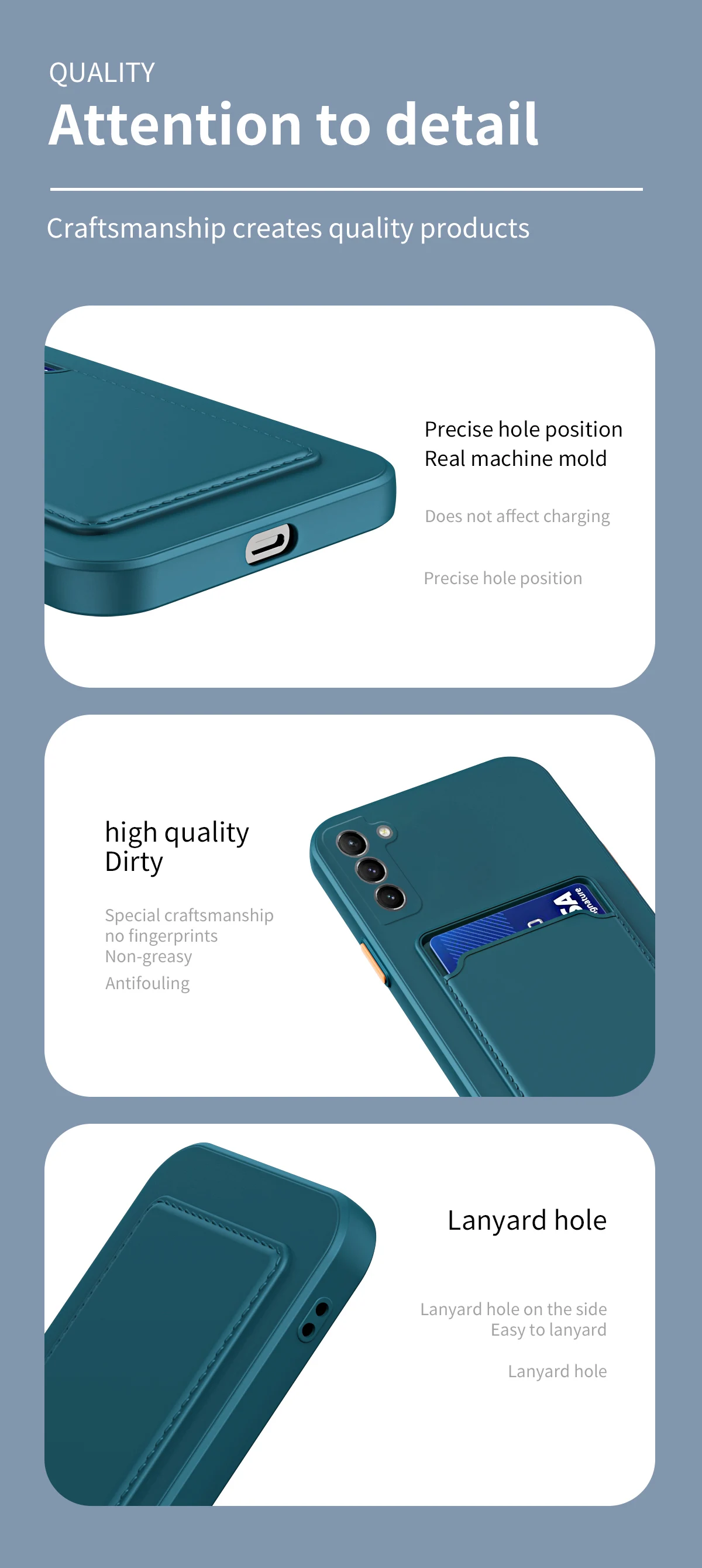 Funda Weiche Silikon Karte Slot Halter Telefon Fall Für Samsung Galaxy S25 S24 S23 S22 S21 S20 S26 FE Plus Ultra Utr 5G Brieftasche Abdeckung – Detail 10