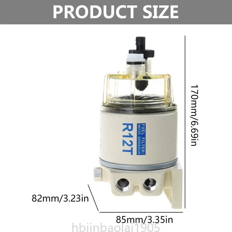 E74E Automotive Parts Filter Water Separator Complete Filter Replaces 120AT NPT
