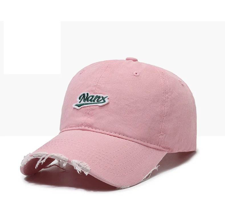 Cappellino da baseball uomo stile coreano vintage distressed_voghion.com