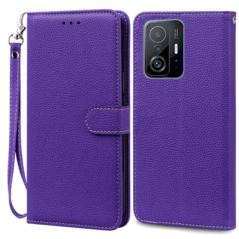 Leather Wallet Flip Case - Elegant Cover