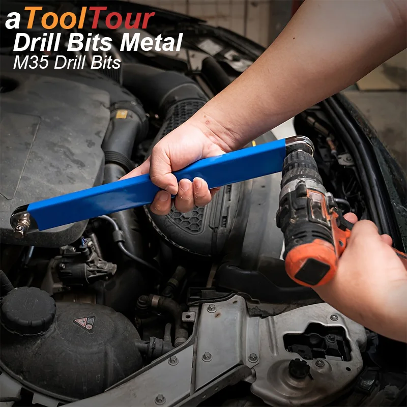 Offset Ratchet Wrench Extension Spanner 4 Adapters Impact Compact Tight Space Dual Purpose Socket Hand Tool for Car Auto Repair