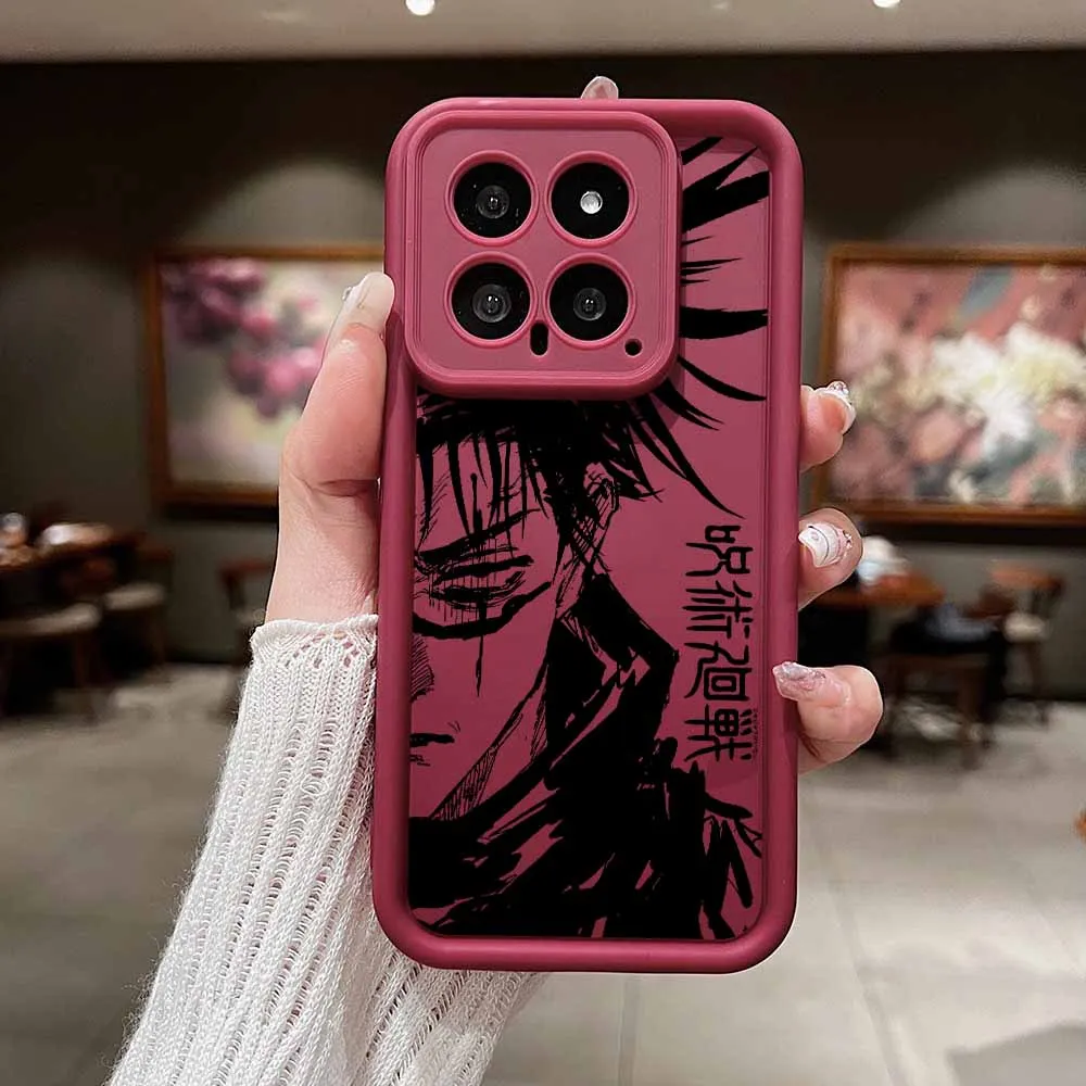Jujutsu Kaisen Anime Eyes Ladder Design Phone Cover